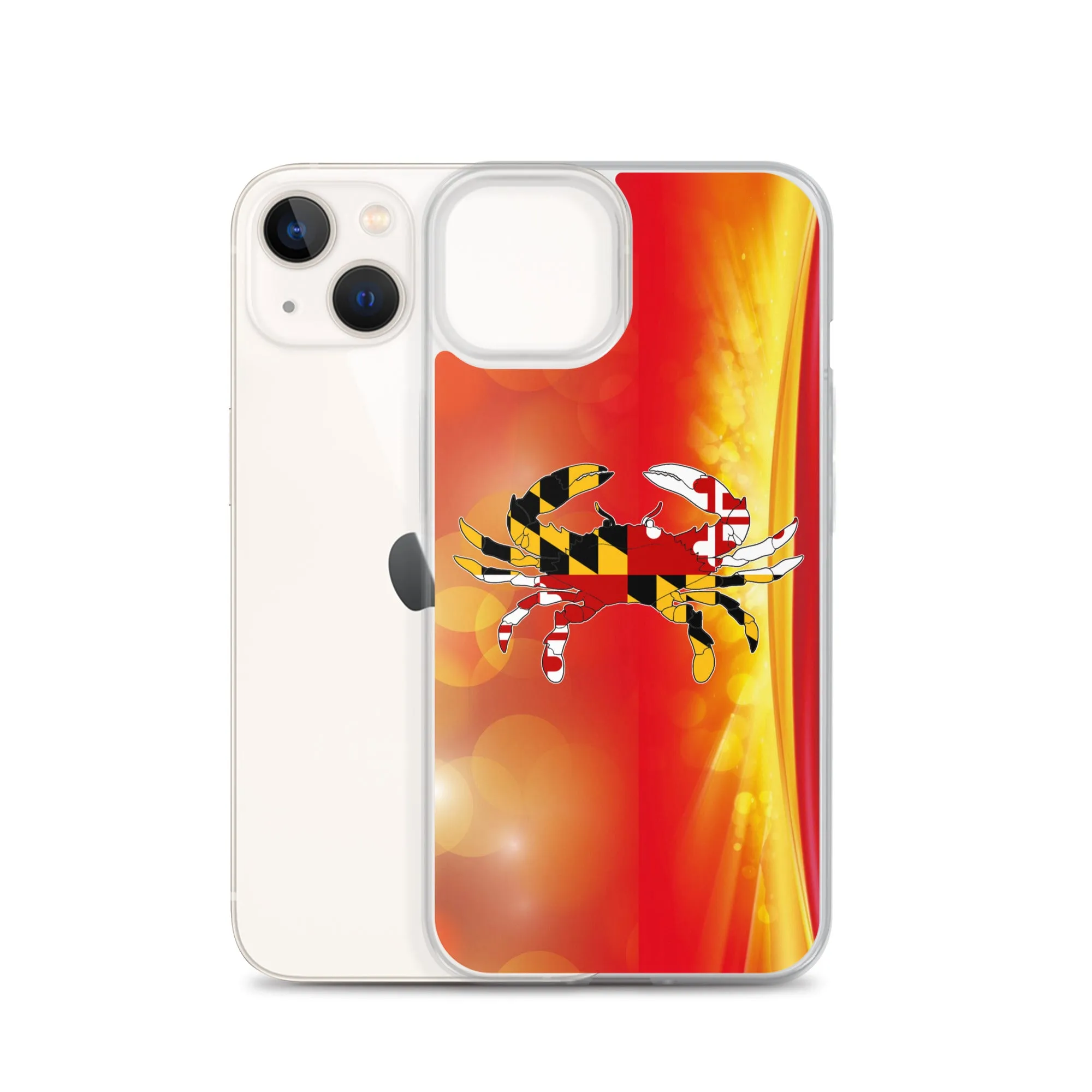 Maryland Flag Crab iPhone® Case