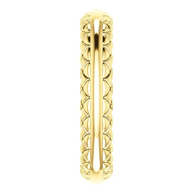 Matthew Woven Design Wedding Band