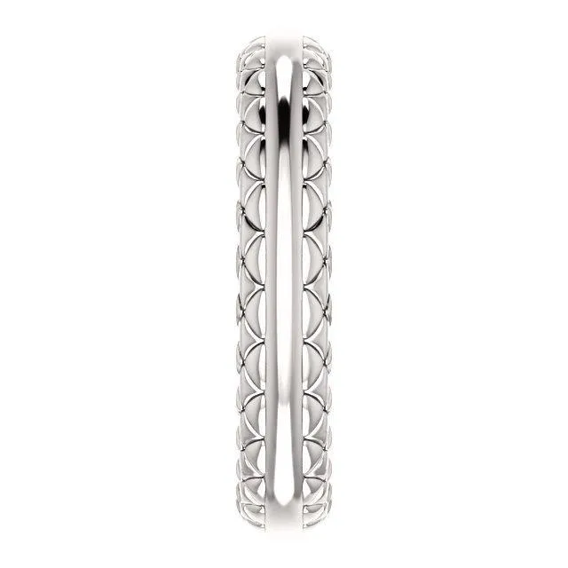 Matthew Woven Design Wedding Band