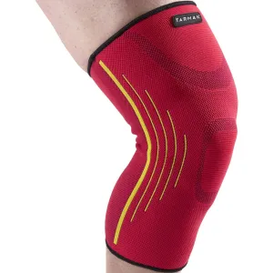 Men's/Women's Right/Left Compression Knee Support Soft 300 - Pink
