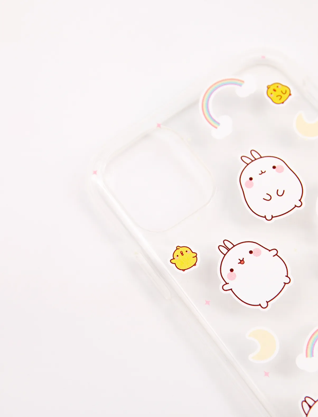 Molang Rainbow Soft Phone Case