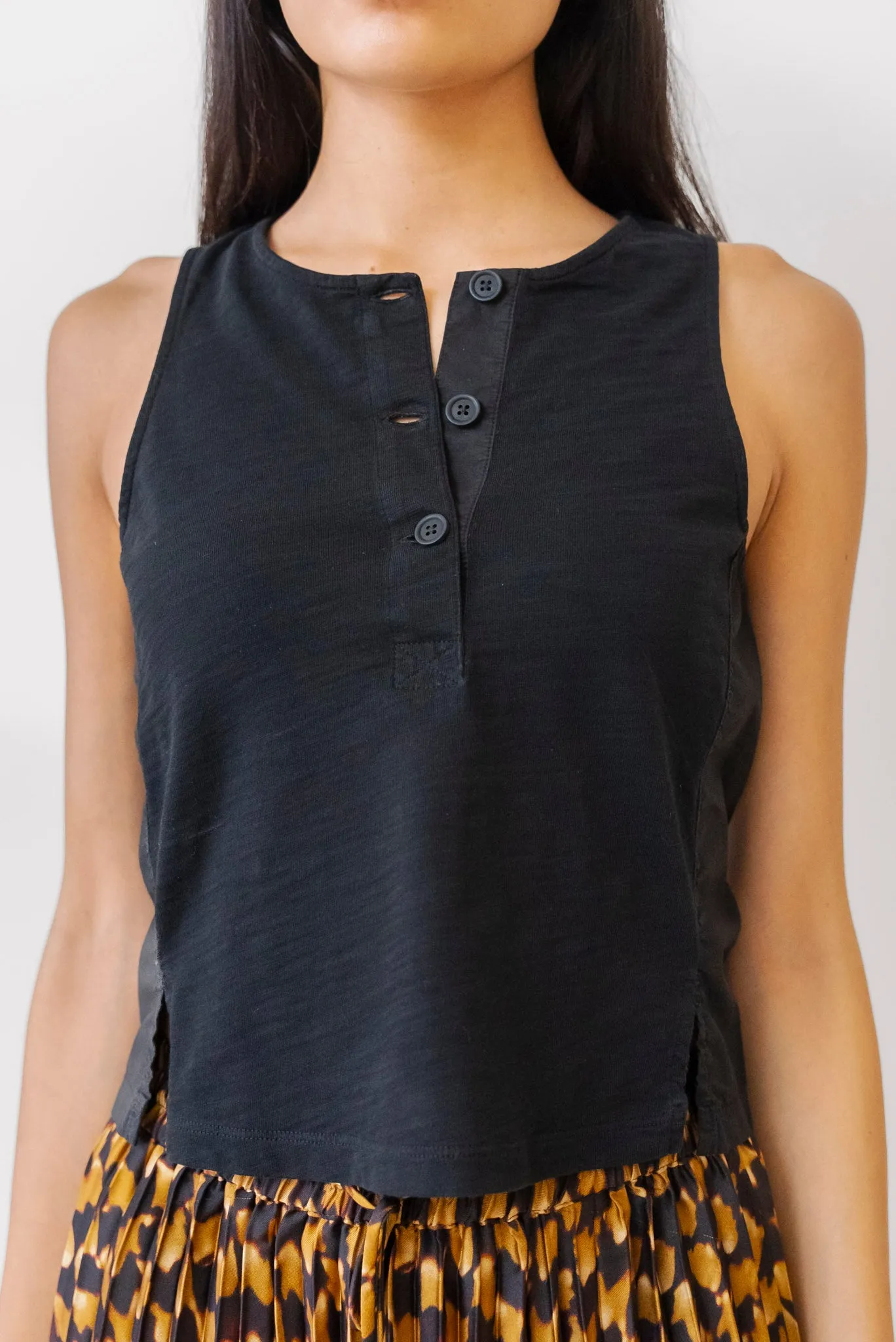 Nation Bree Tank in Jet Black