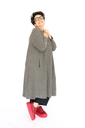 Neirami Striped Midi Dress