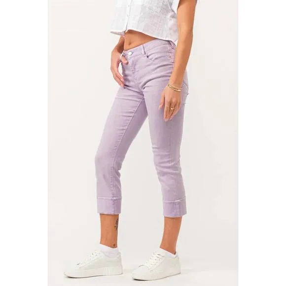 NEW DEAR JOHN DENIM blaire jeans in orchid petal