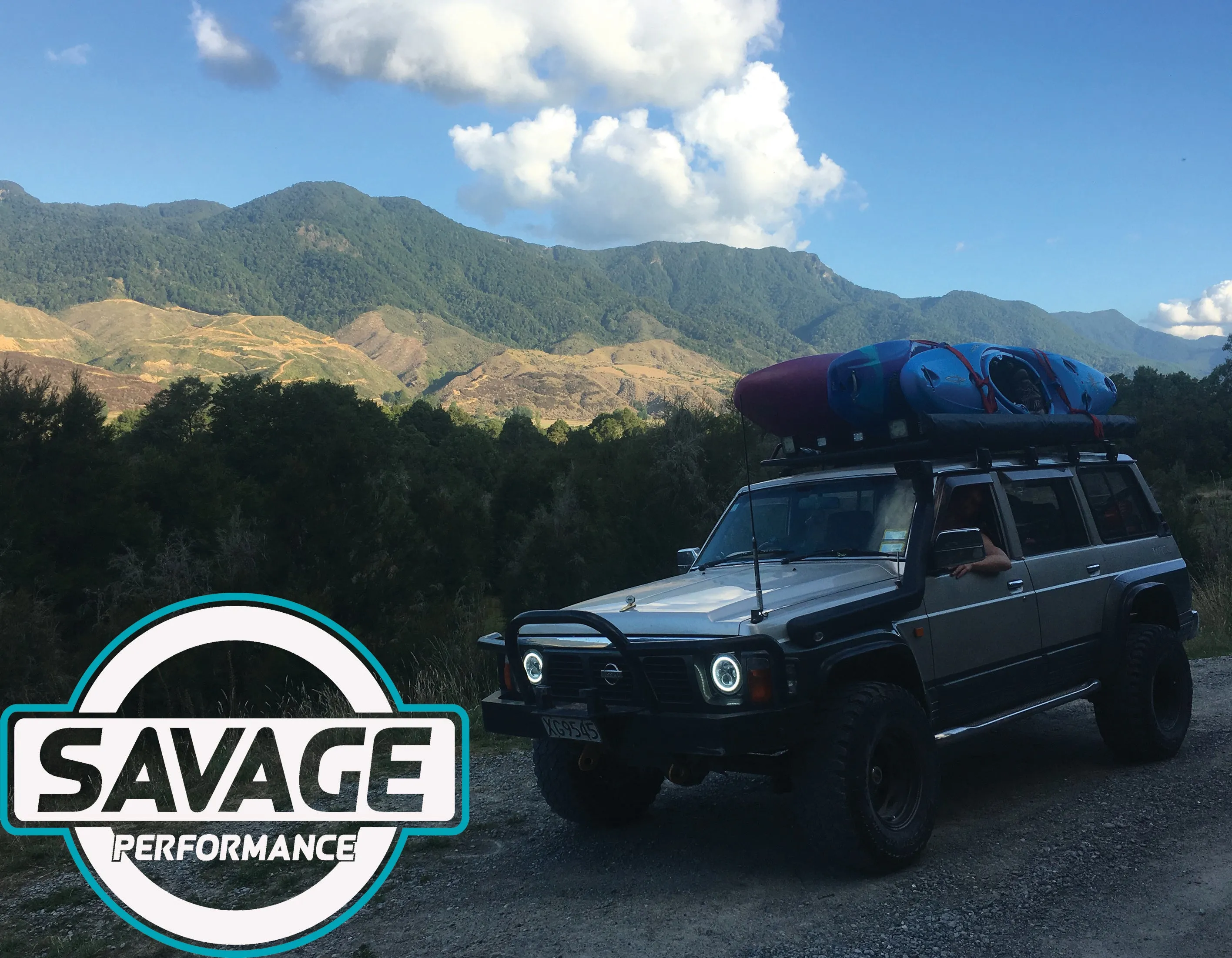 NISSAN SAFARI GQ Y60 HALO Round LED Headlights *Savage Performance*
