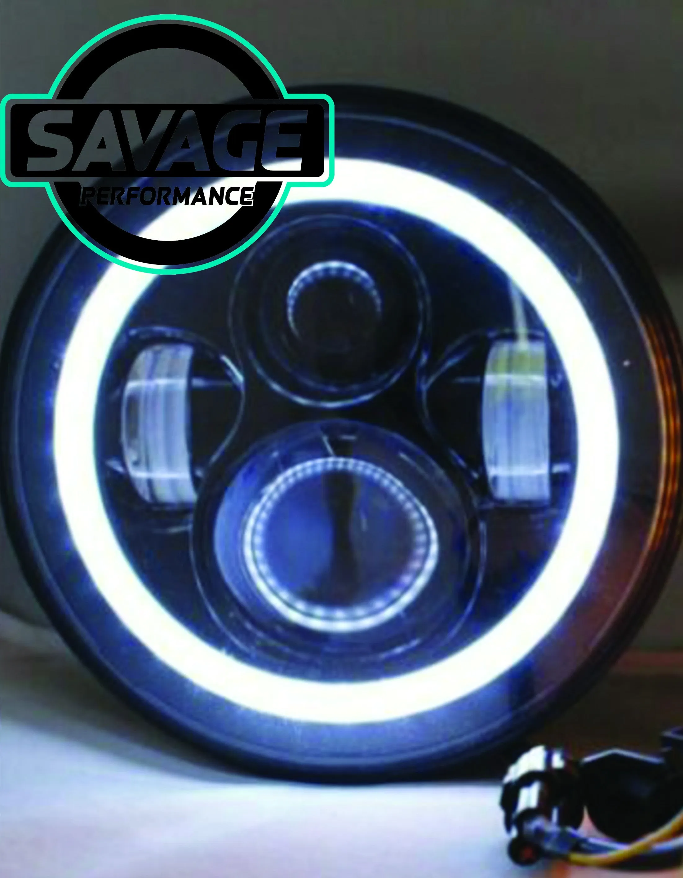 NISSAN SAFARI GQ Y60 HALO Round LED Headlights *Savage Performance*