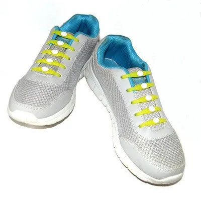 No-Tie Light Elastic Silicone Shoelaces