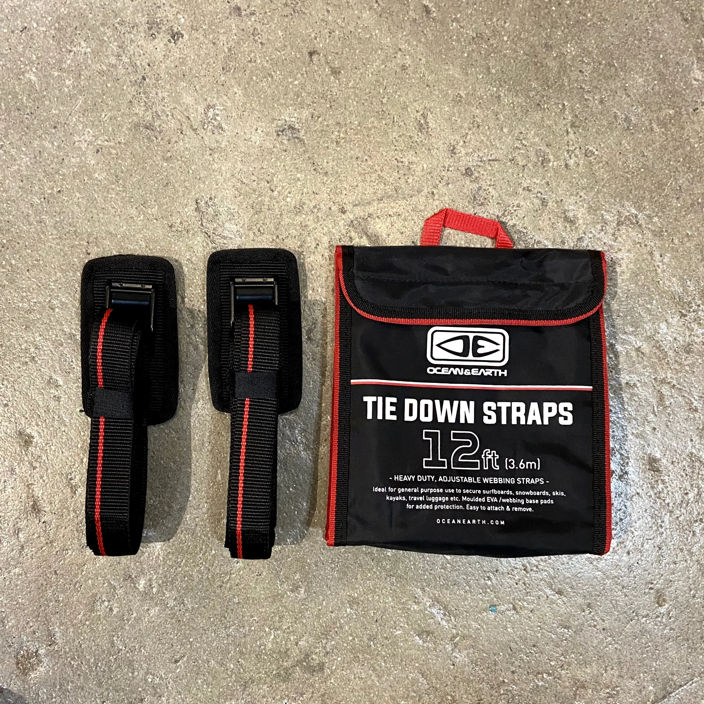 OCEAN&EARTH   TIE DOWN STRAPS 3.6M