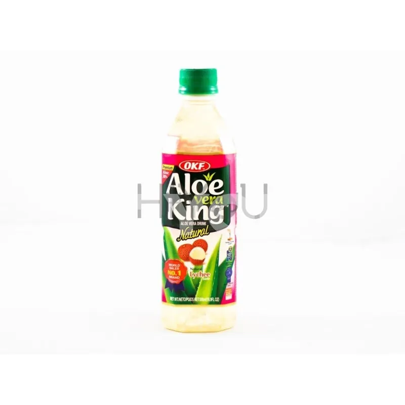 OKF Aloe Vera King Lychee 500ml ~ OKF 荔枝芦荟汁 500ml