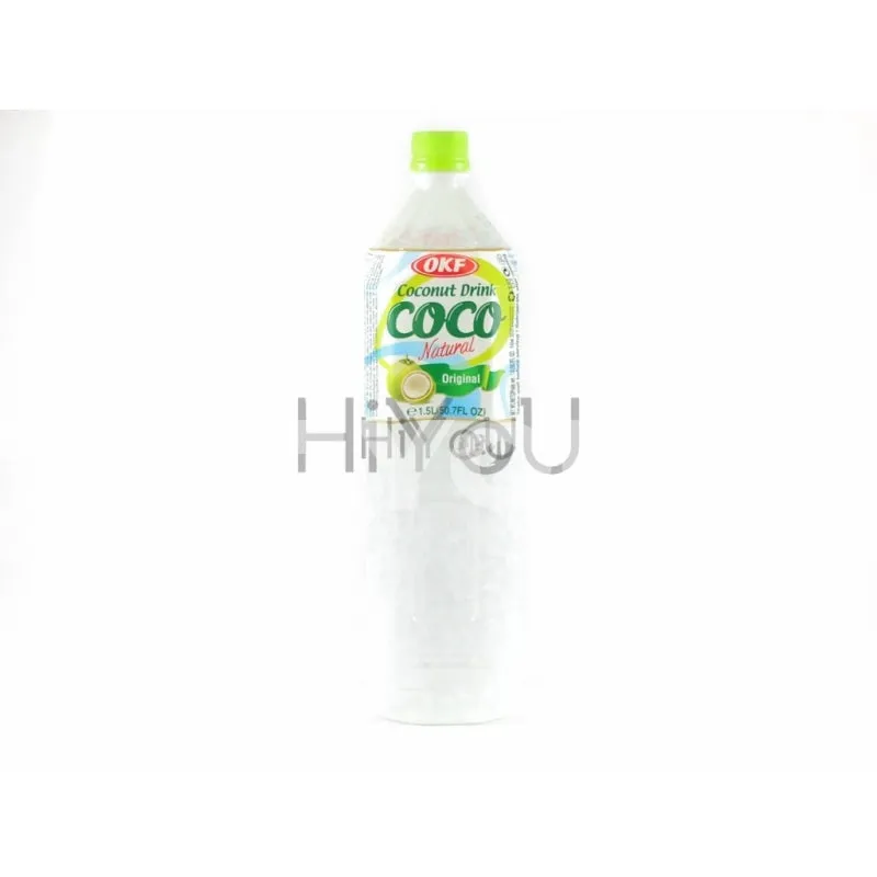 OKF Coconut Drink Coco Natural Original  1.5ltr ~ OKF 椰子汁 1.5ltr