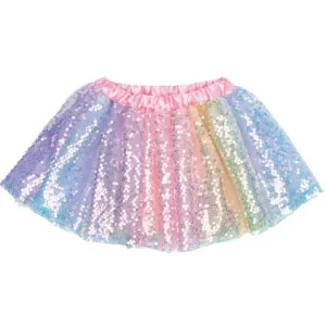 Ombre Sequins Skirt Flexible Size 4-6