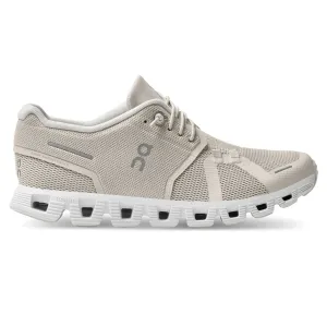 On Running Cloud 5 (Womens) - Pearl/White