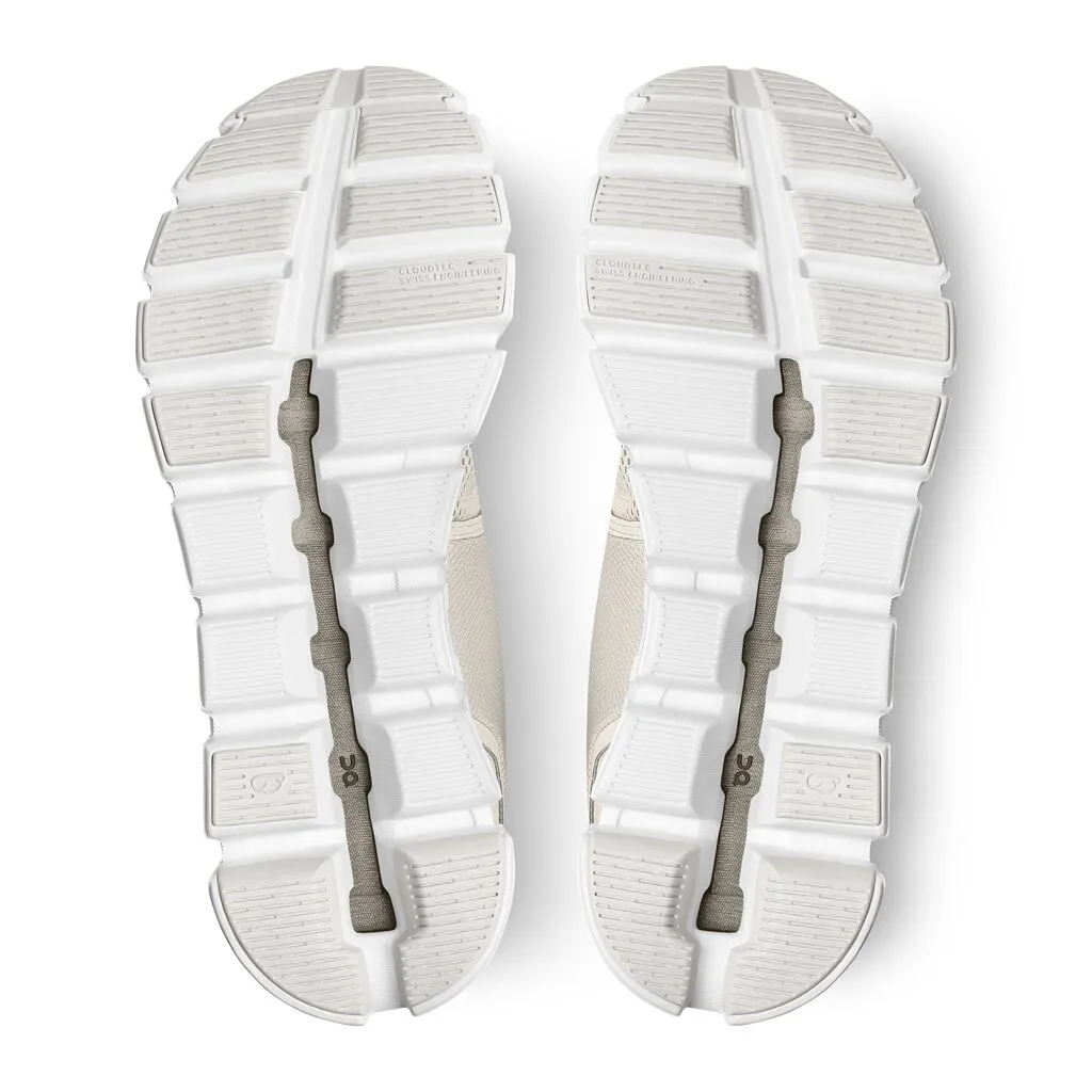 On Running Cloud 5 (Womens) - Pearl/White