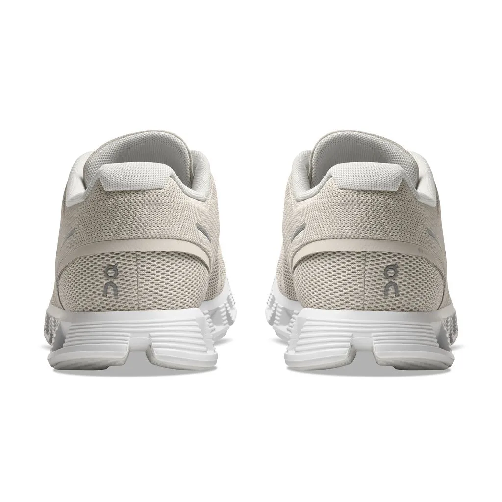 On Running Cloud 5 (Womens) - Pearl/White