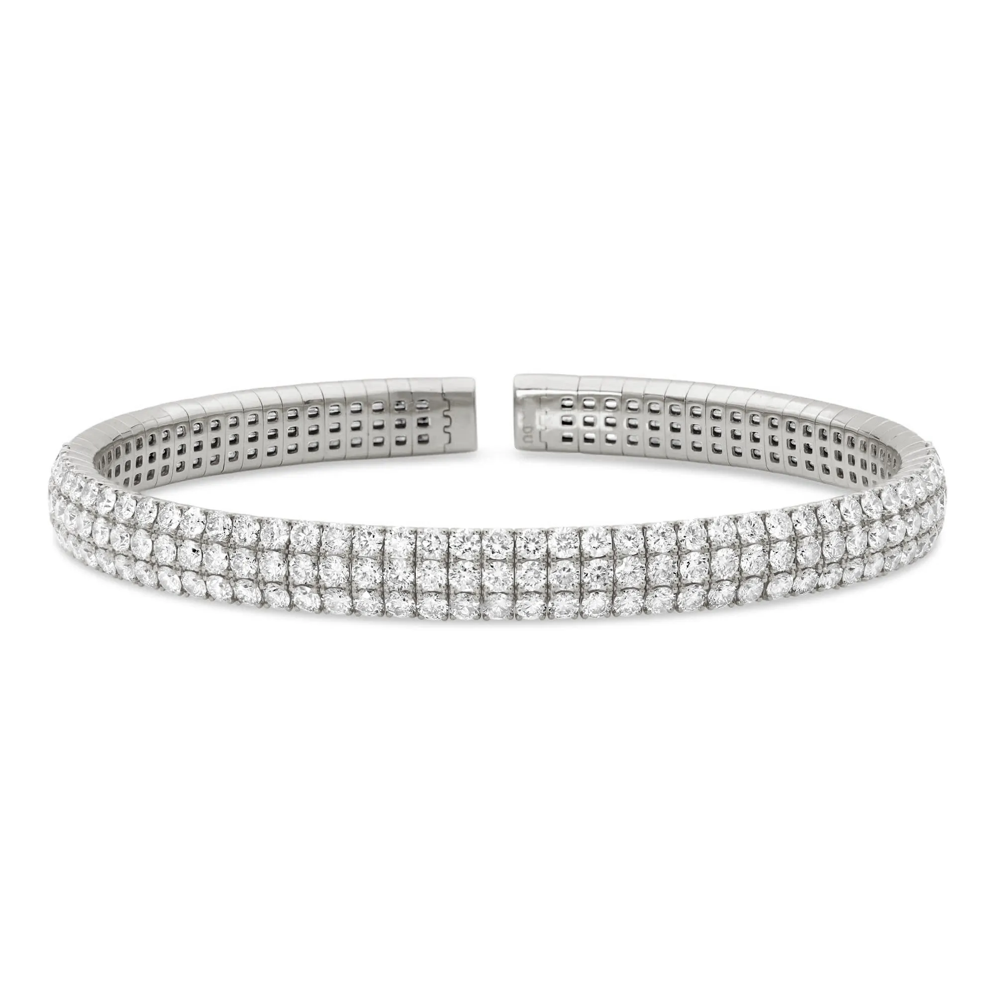 Pavé Diamond Flex Cuff