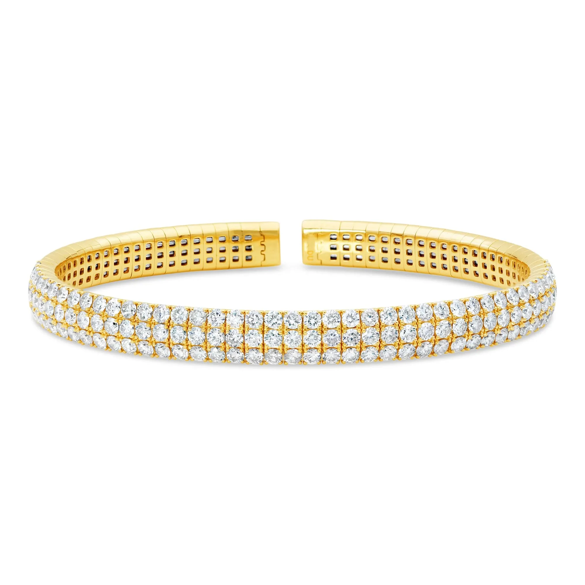 Pavé Diamond Flex Cuff