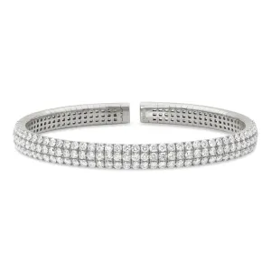 Pavé Diamond Flex Cuff