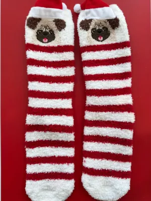 PJ Salvage Pug Sock