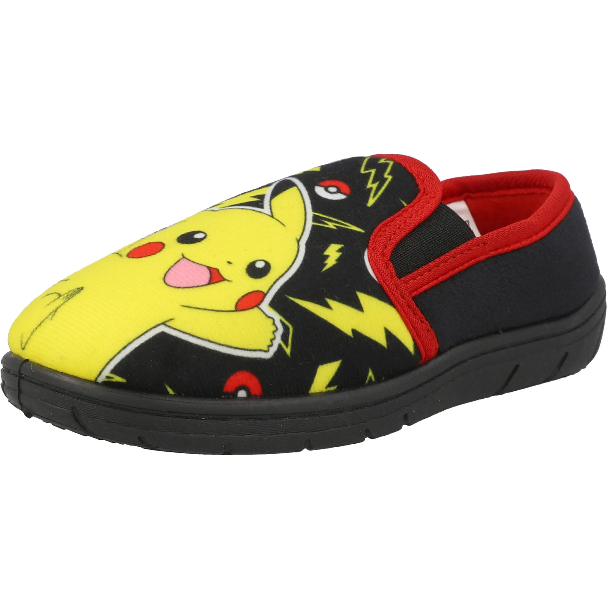 Pokémon Garrison Black Kids Slippers