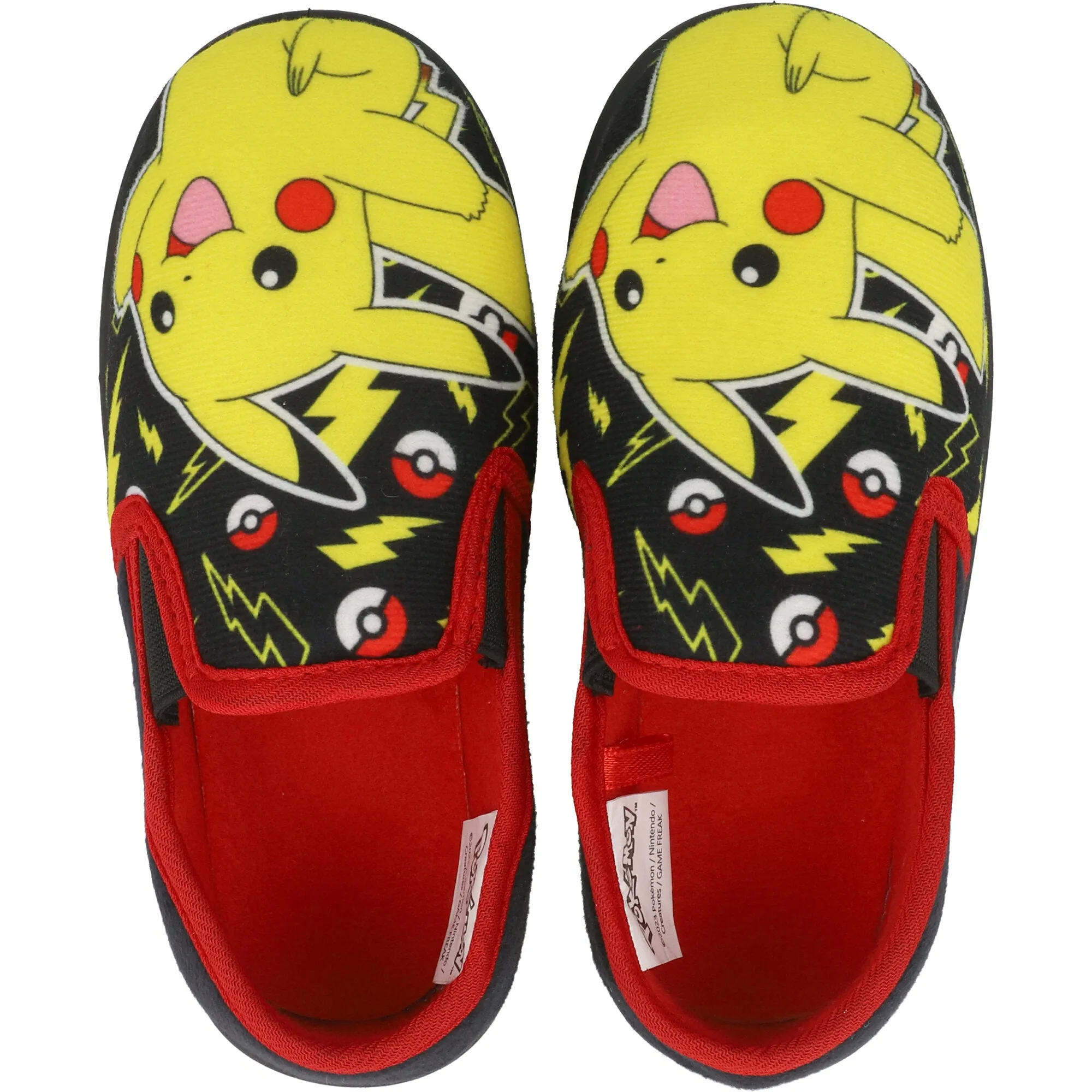 Pokémon Garrison Black Kids Slippers