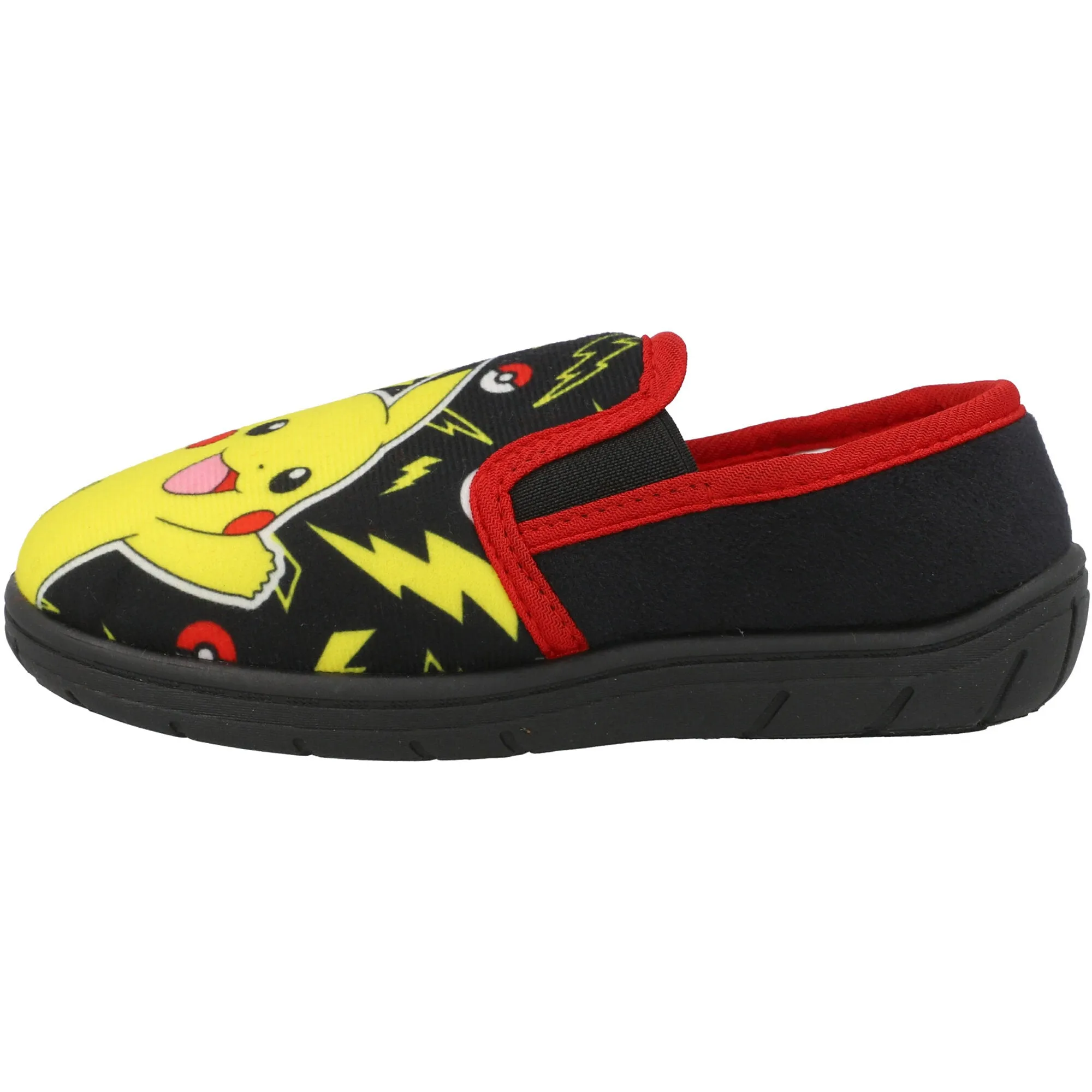Pokémon Garrison Black Kids Slippers