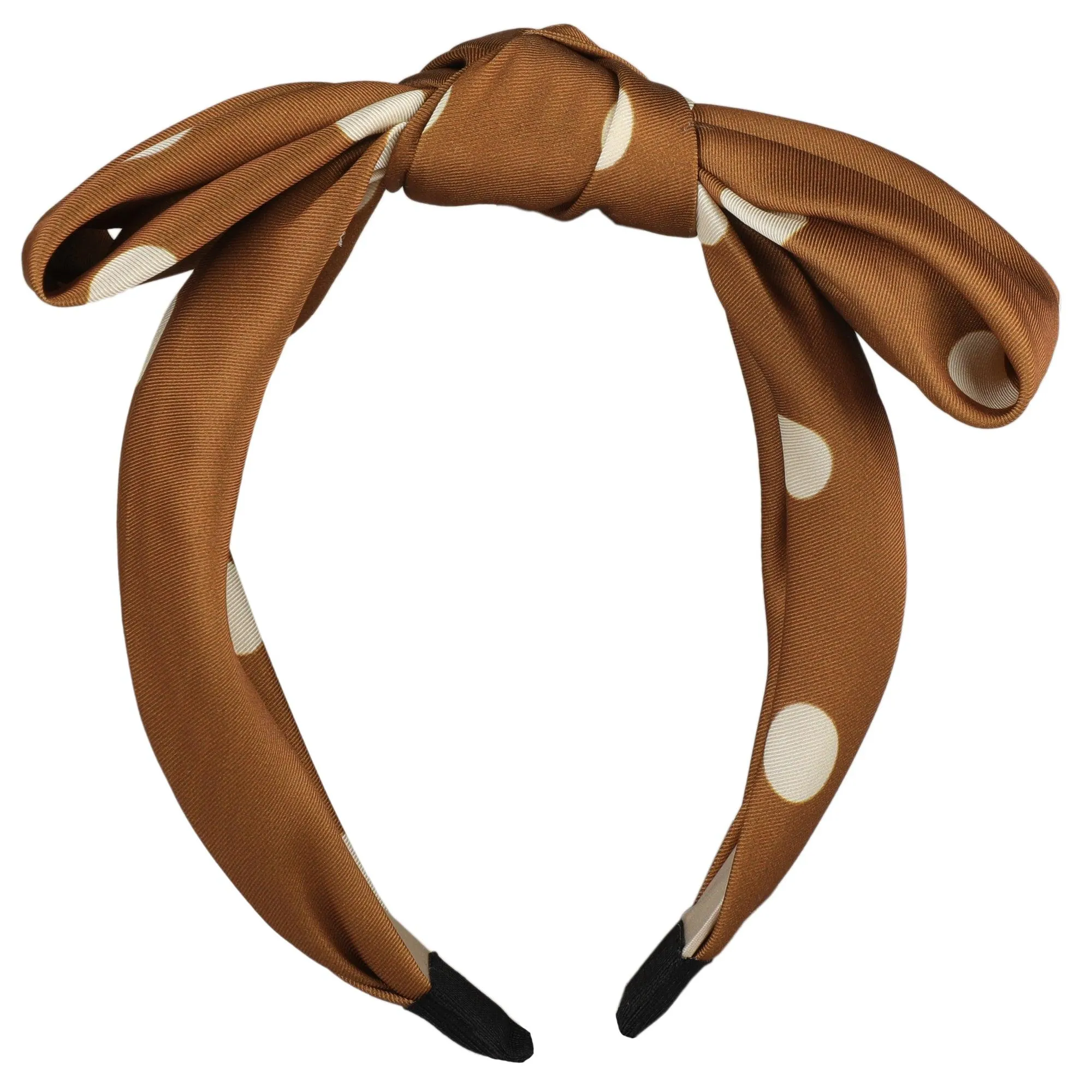 Polka Dot-Brown Hairband
