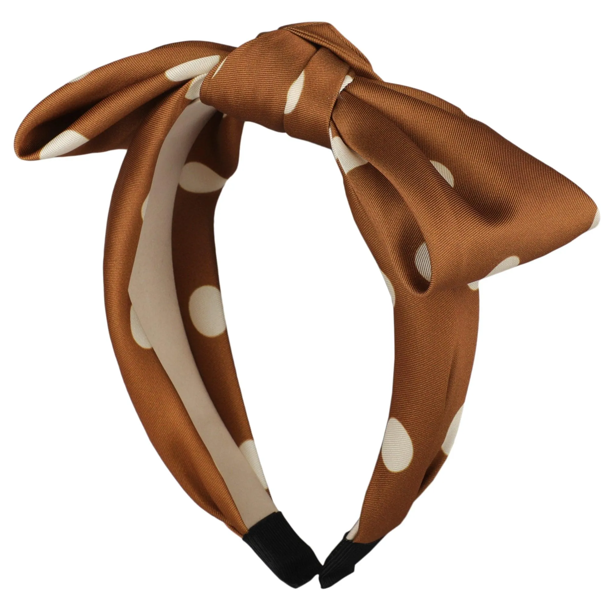 Polka Dot-Brown Hairband