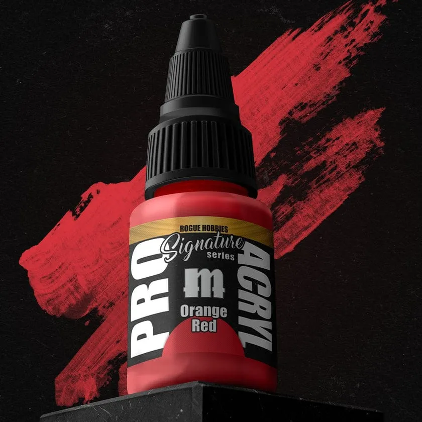 Pro Acryl Signature Series - Rogue Hobbies S31 Orange Red
