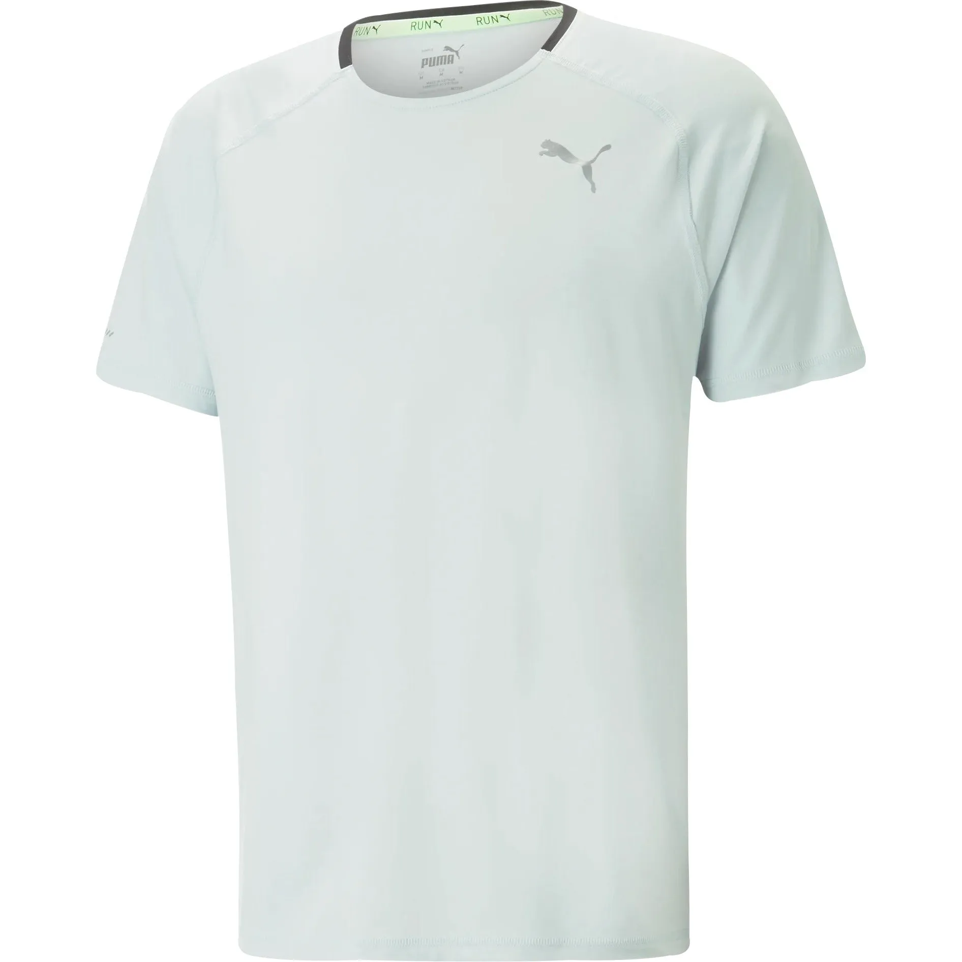 Puma Cloudspun Short Sleeve Mens Running Top - Grey