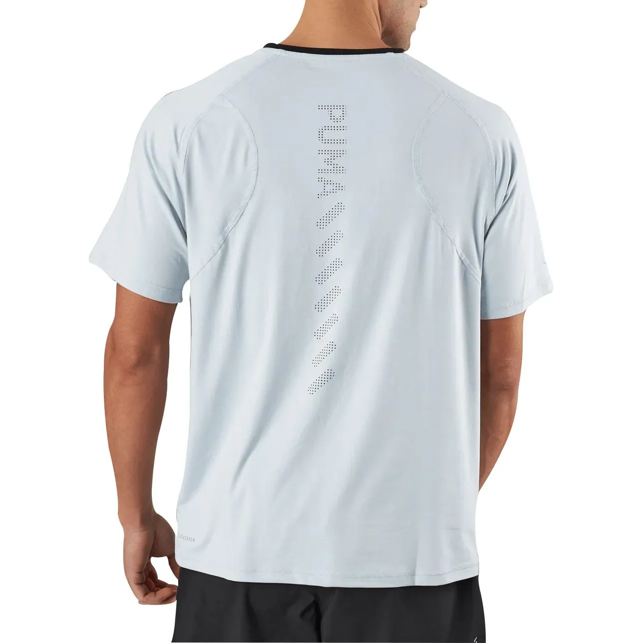 Puma Cloudspun Short Sleeve Mens Running Top - Grey