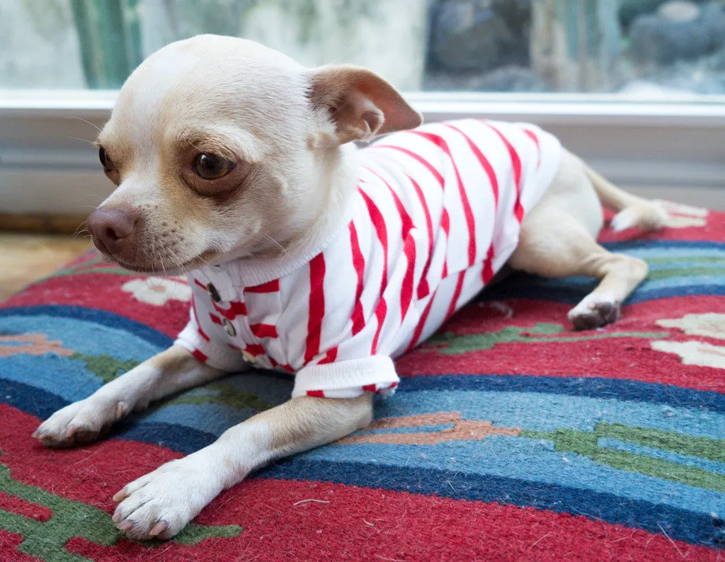 Red and White Stripped T-Shirt