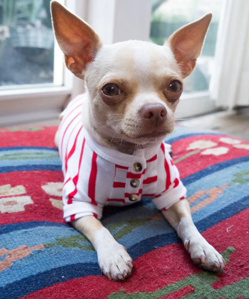 Red and White Stripped T-Shirt