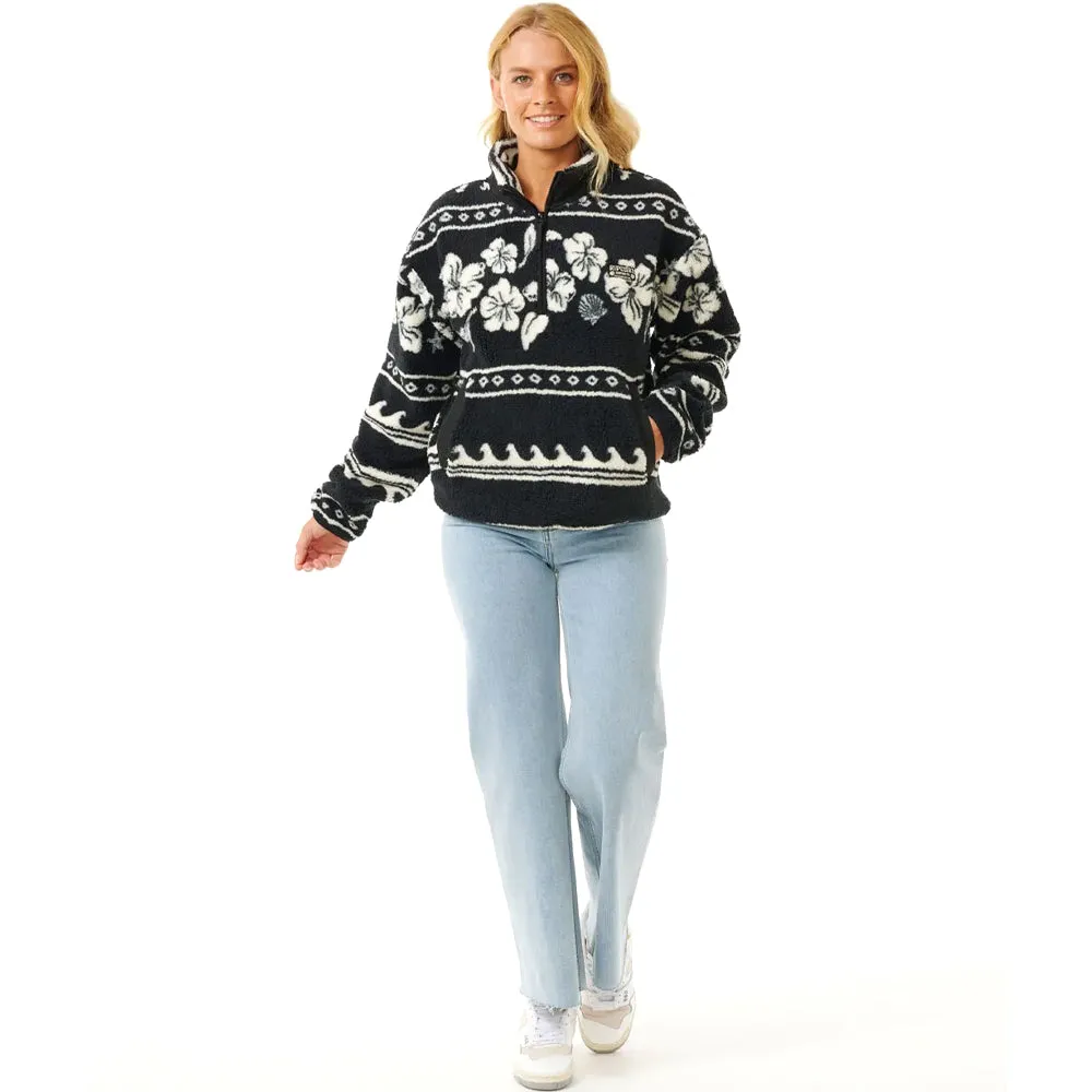 Rip Curl Womens Soleil Polar 1/4 Zip Fleece