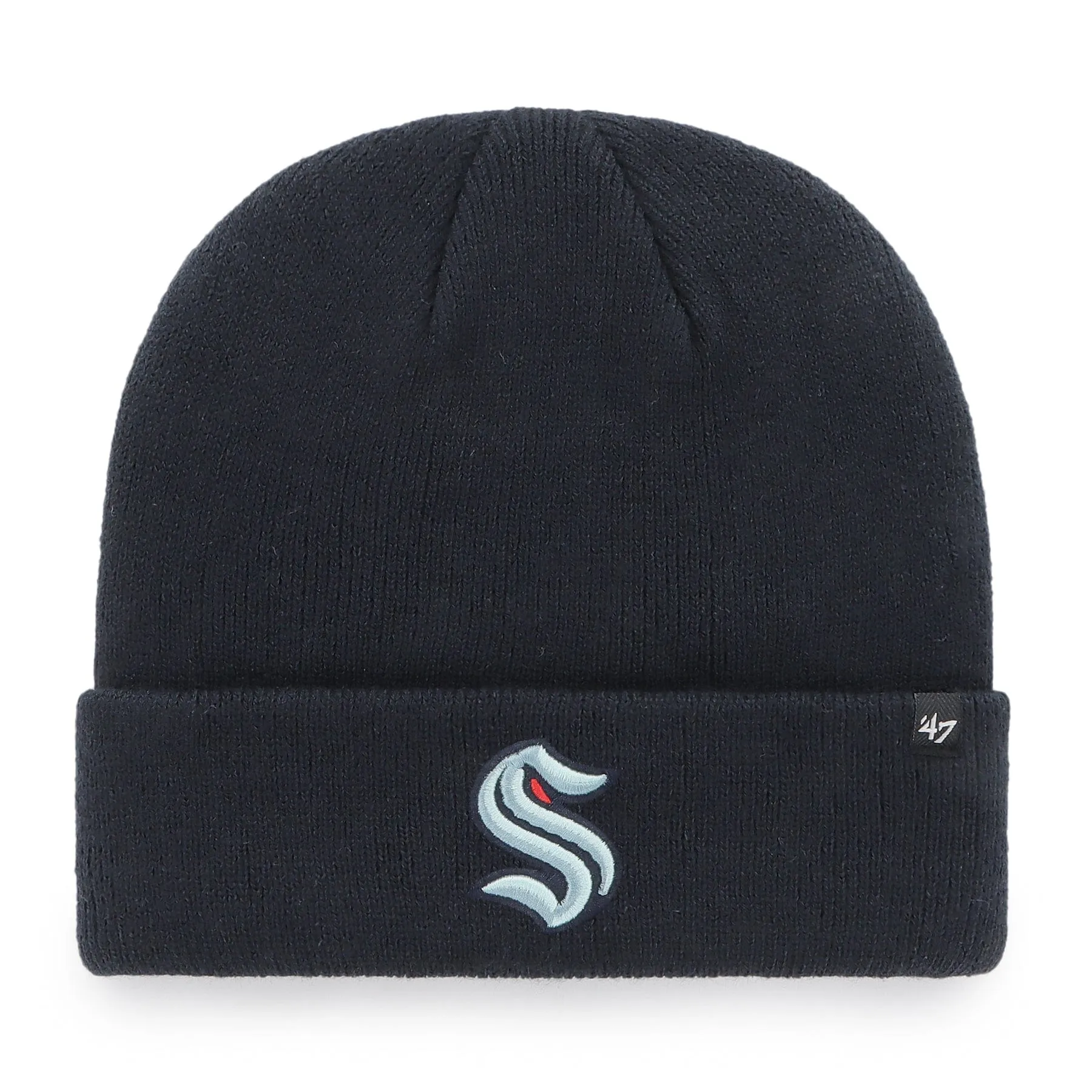 Seattle Kraken 47 Brand NHL Raised Cuff Knit Toque