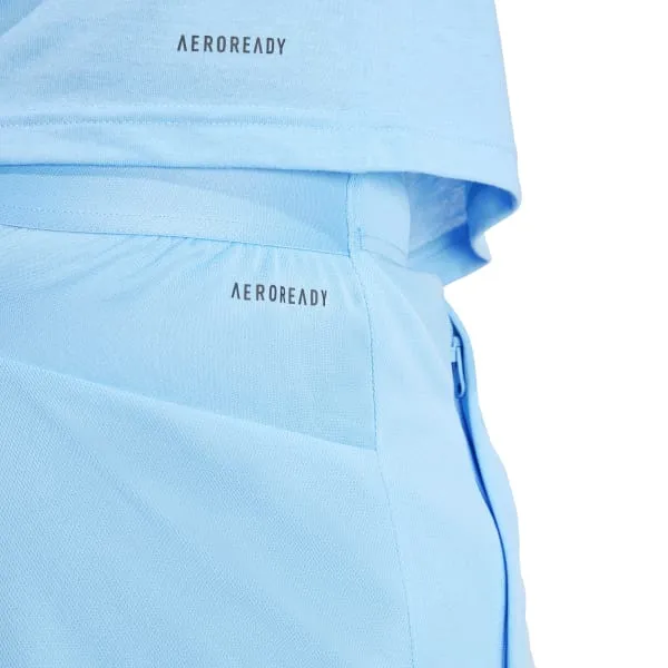 SHORT ADIDAS UOMO RUNNING PALESTRA FITNESS PANTALONCINO AZZURRO