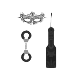 Shots Toys Black Introductory Bdsm Bondage 3 Set Kit