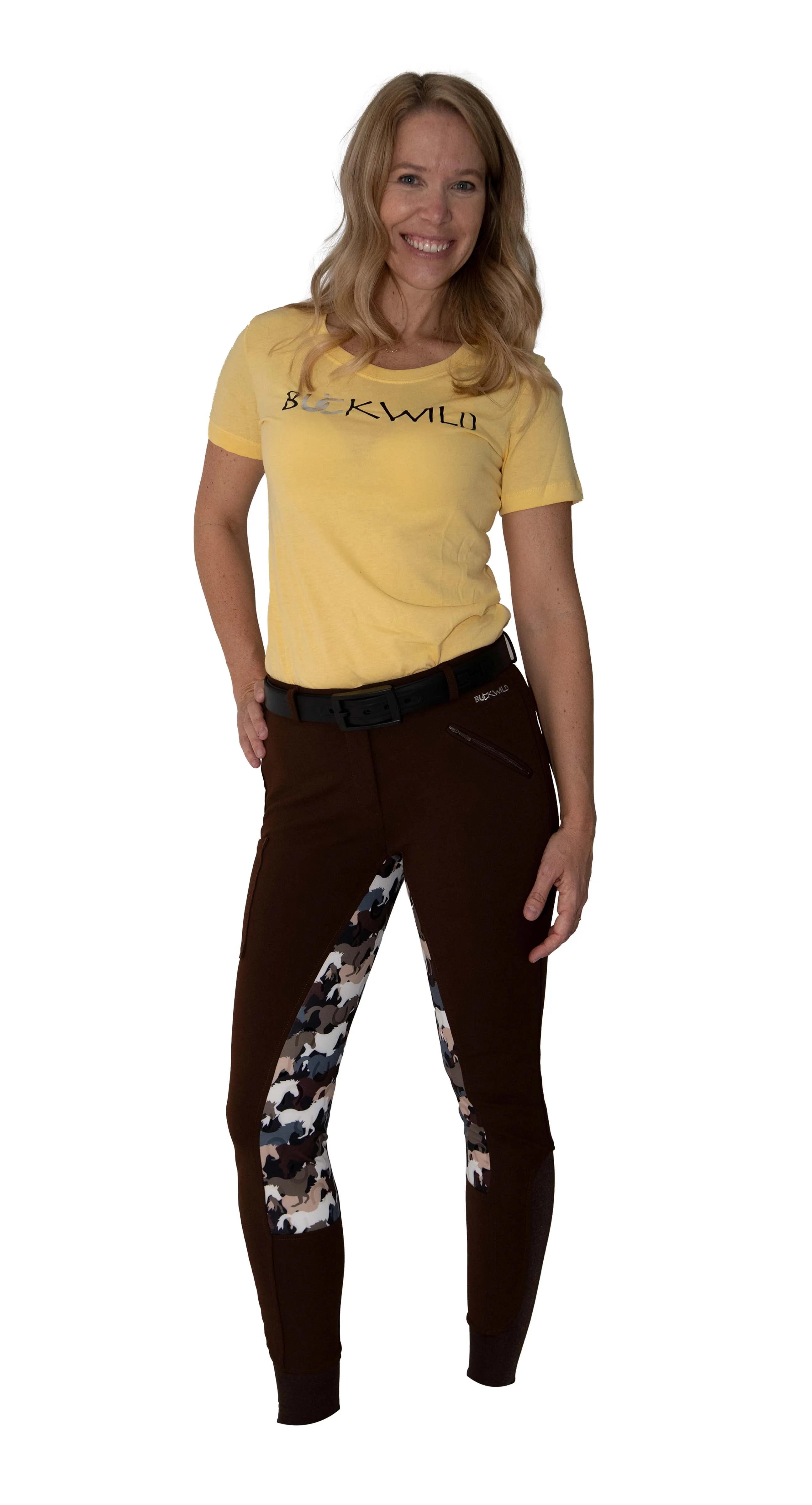 Signature Mid-Waist Breech | Mocha   Camo | Side Pocket