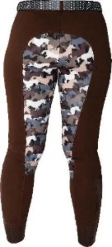 Signature Mid-Waist Breech | Mocha   Camo | Side Pocket
