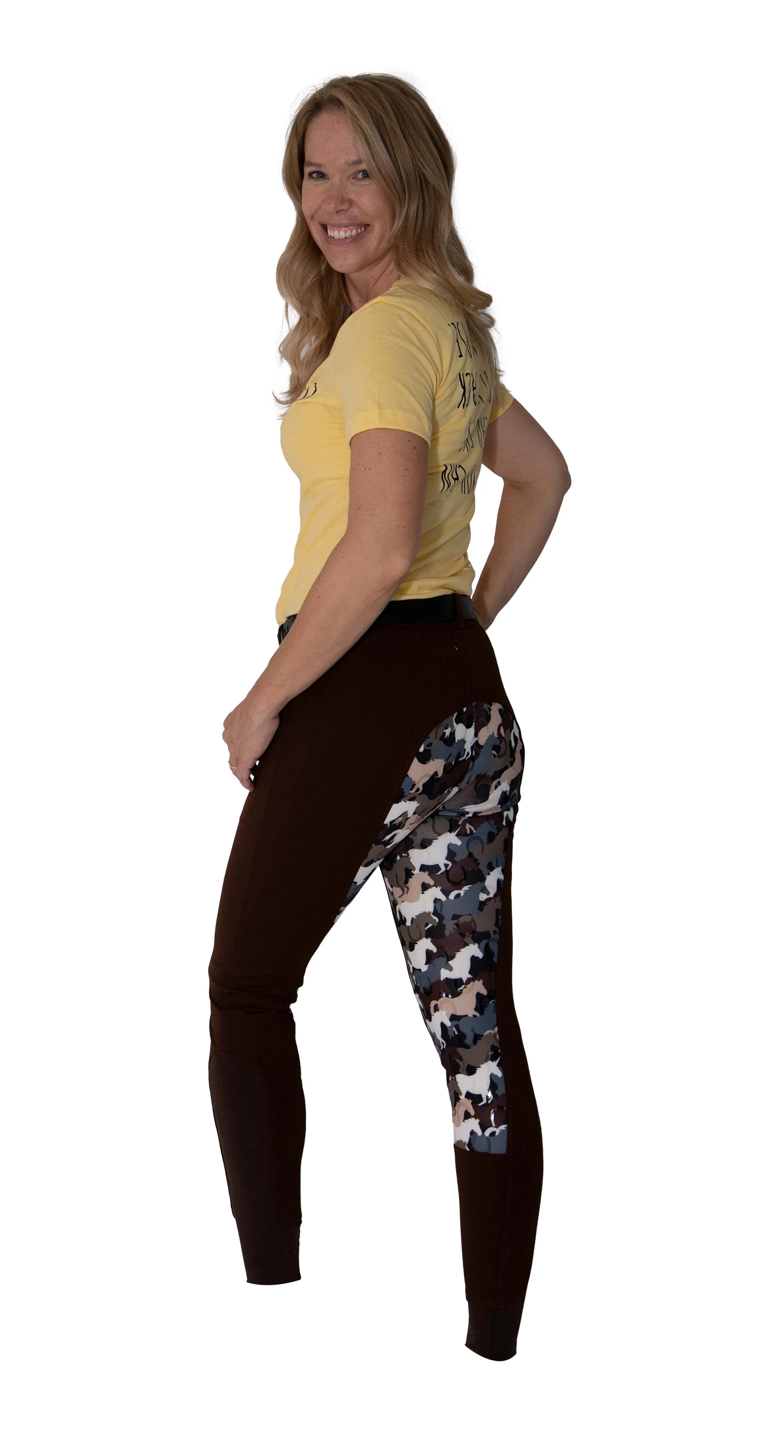 Signature Mid-Waist Breech | Mocha   Camo | Side Pocket