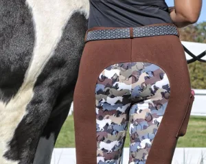 Signature Mid-Waist Breech | Mocha   Camo | Side Pocket