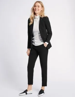 Slim Fit Ankle Grazer Trousers