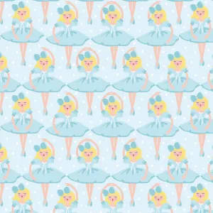 Snowflake Waltz Clara Blue