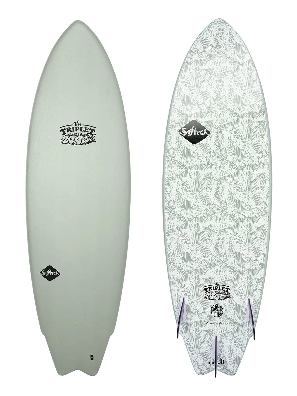 Softech 6'0" The Triplet Palm
