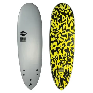Softtech Bomber II 5'10 Surfboard - Grey/Acid