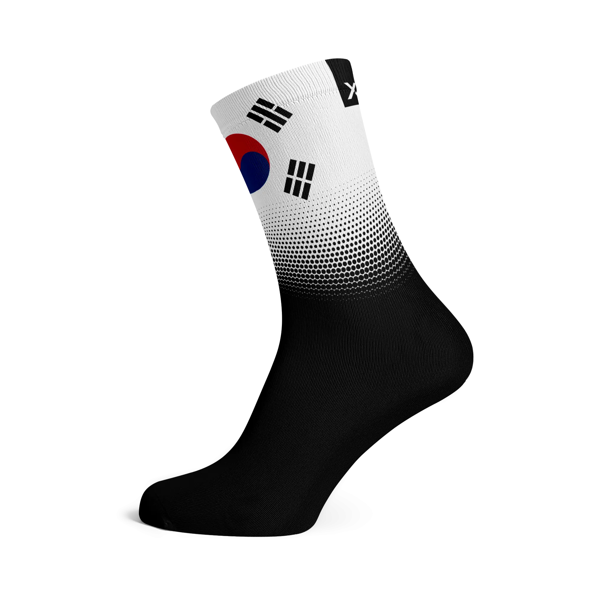 South Korea Flag Socks