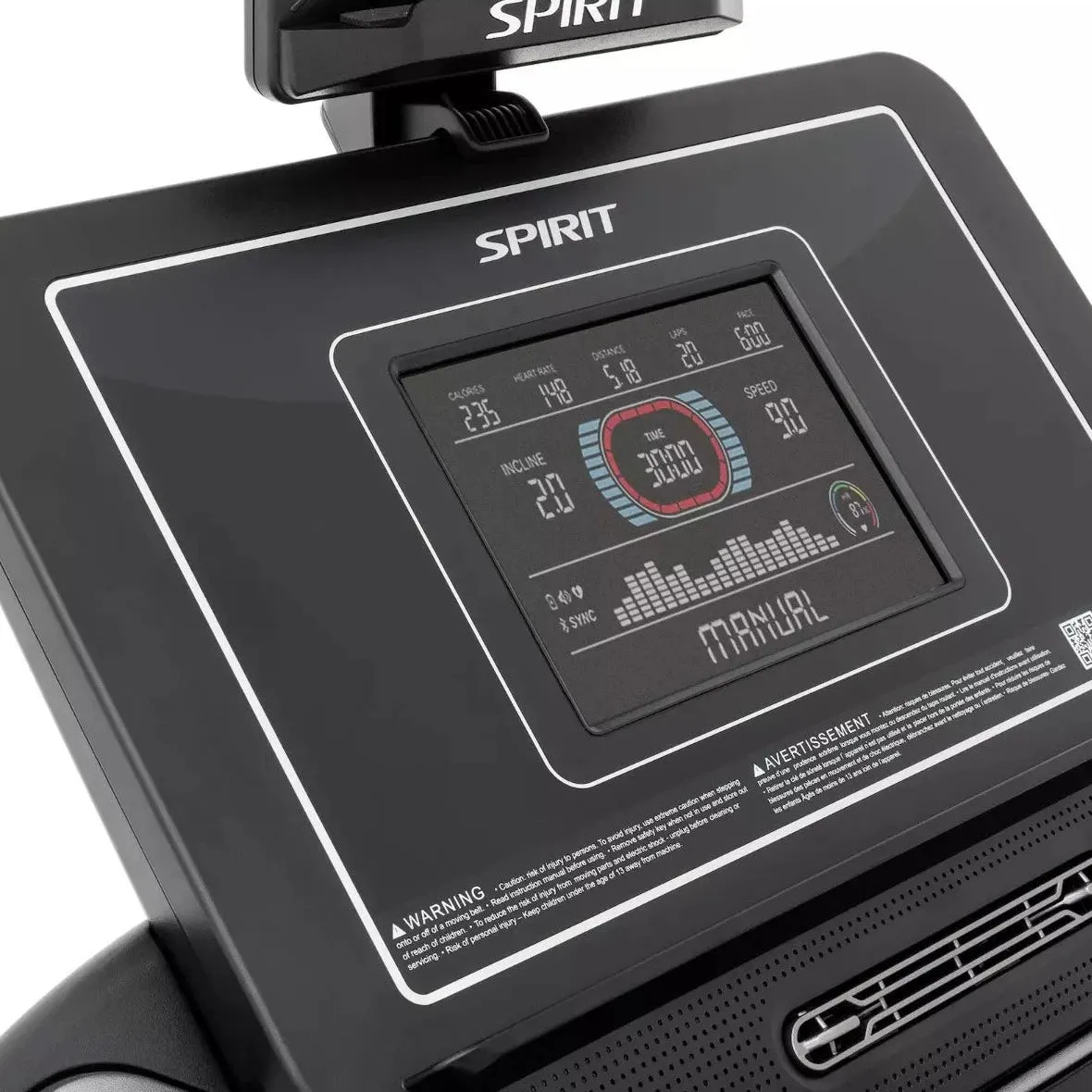 Spirit XT685 Treadmill Light Commercial V2