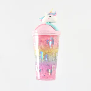 summer-crushed-ice-cup-girl-unicorn-water-bottels-450-ml