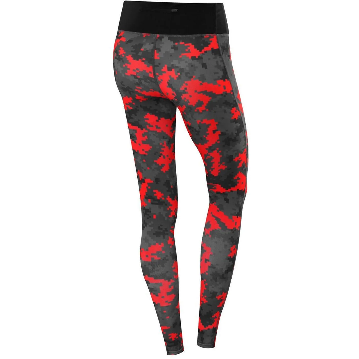 TCA Supreme Graphic Womens Long Running Tights - Red