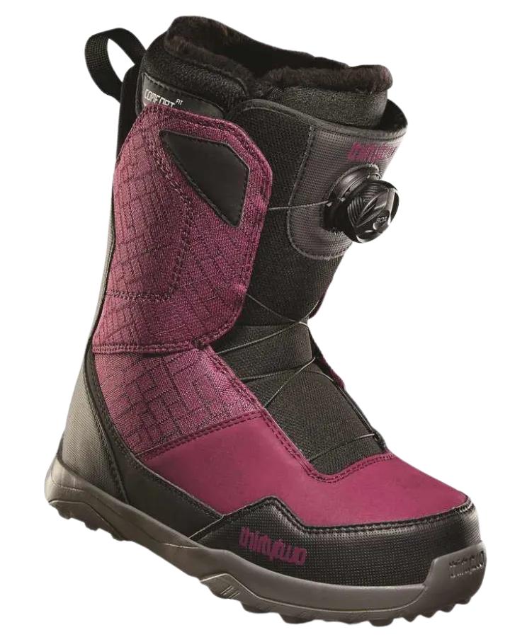 ThirtyTwo Shifty Boa Womens Snowboard Boots - Black/Purple - 2023