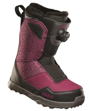 ThirtyTwo Shifty Boa Womens Snowboard Boots - Black/Purple - 2023